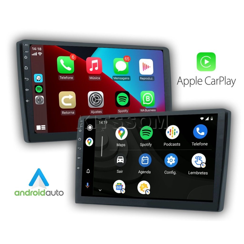 Central V2 Octa 4G de 9" para HB20 com Android Auto e CarPlay integrados