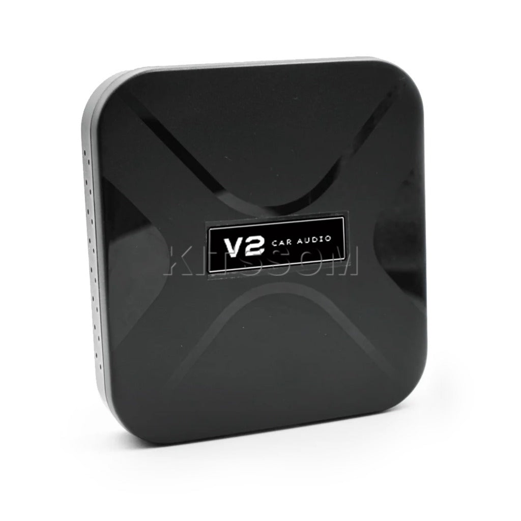 Box Carplay V2 Carplay e Android Auto Sem Fio-V2 CAR AUDIO-Kitssom