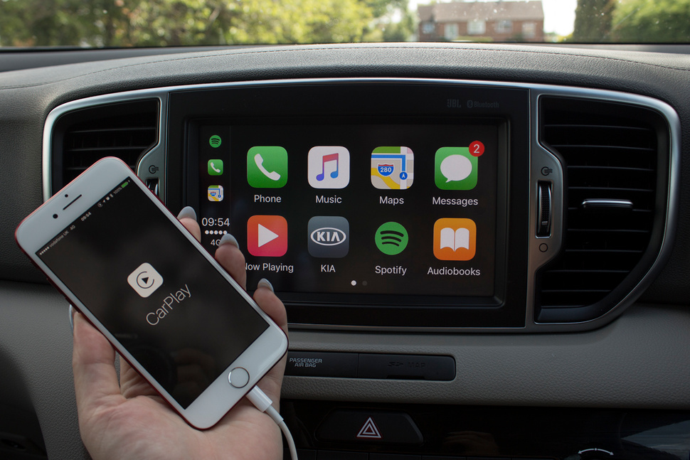 Módulo Interface Dongle Carplay para Iphone via Cabo ou Sem Fio, e ANDROID Auto via Cabo-V2 CAR AUDIO-Kitssom