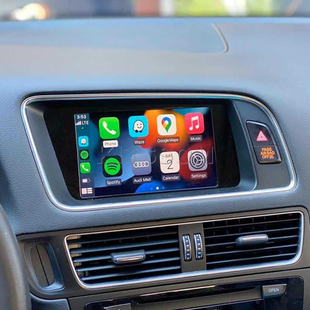 Interface Carplay V2 Audi Q5 2009 2010 2011 2012 2013 2014 2015 2016 2017-V2 CAR AUDIO-Kitssom