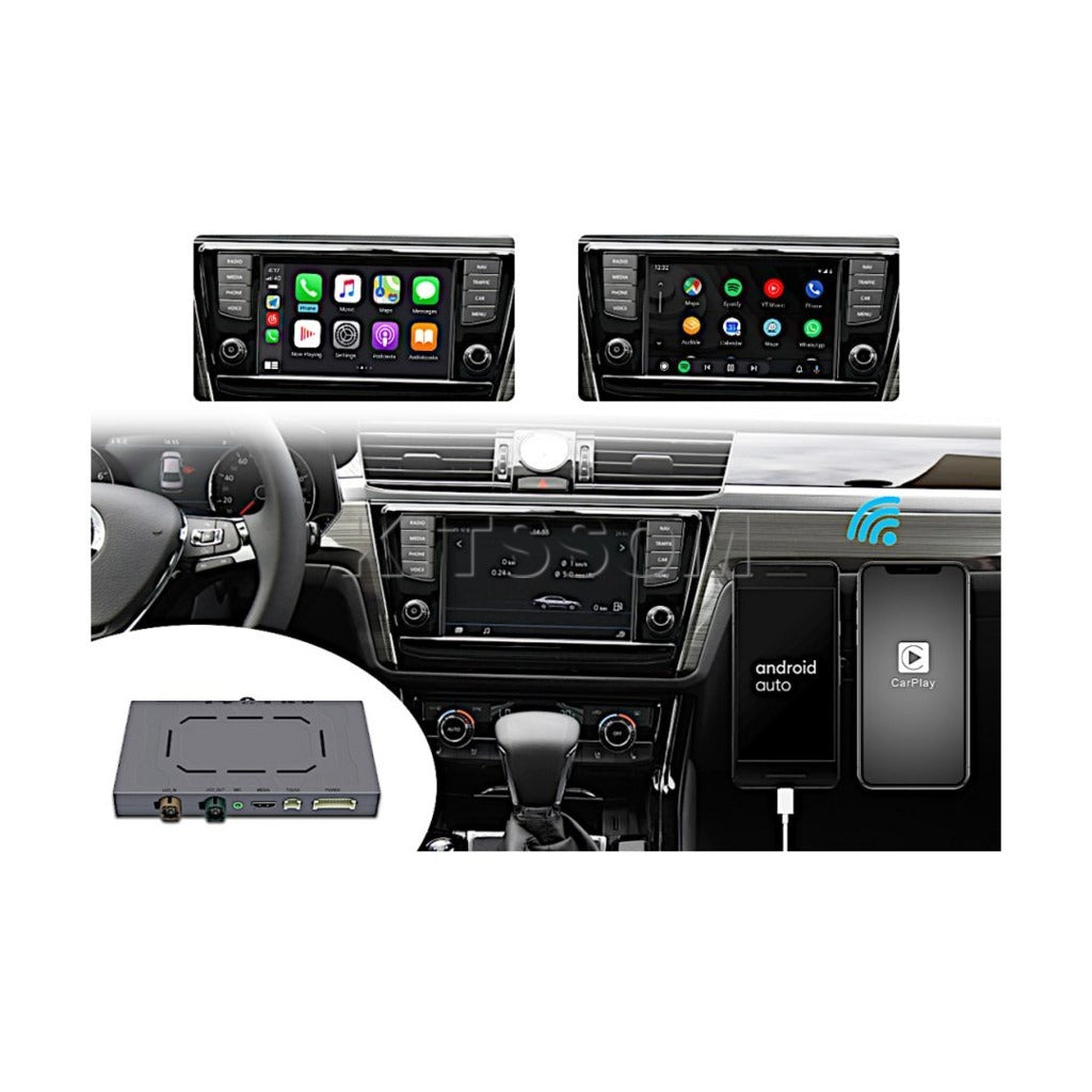 Interface Carplay V2 Volkswagen Golf 2014 2015 2016-V2 CAR AUDIO-Kitssom