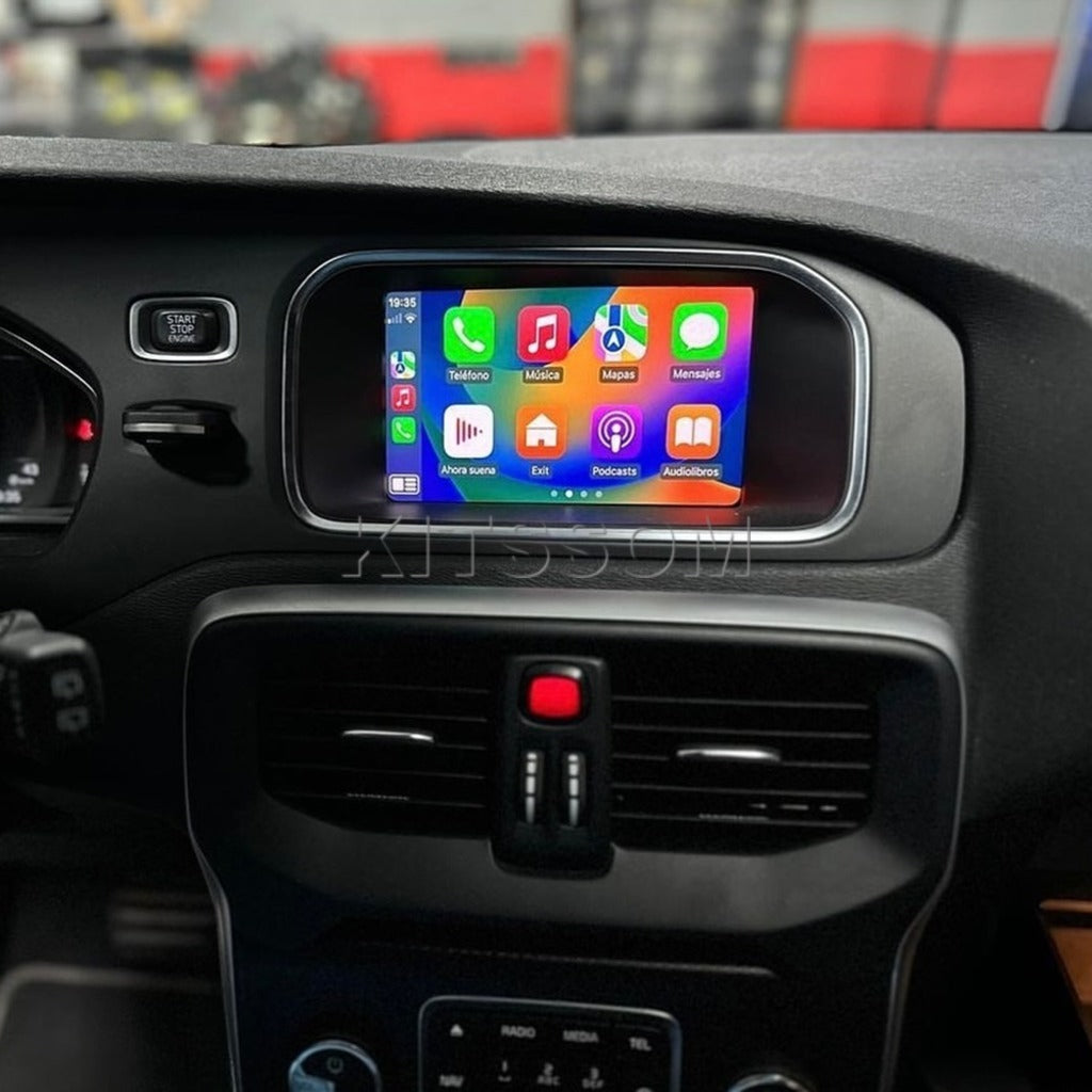 Interface Carplay V2 Volvo XC60 S60 V60 2014 2015 2016 2017 2018 2019-V2 CAR AUDIO-Kitssom
