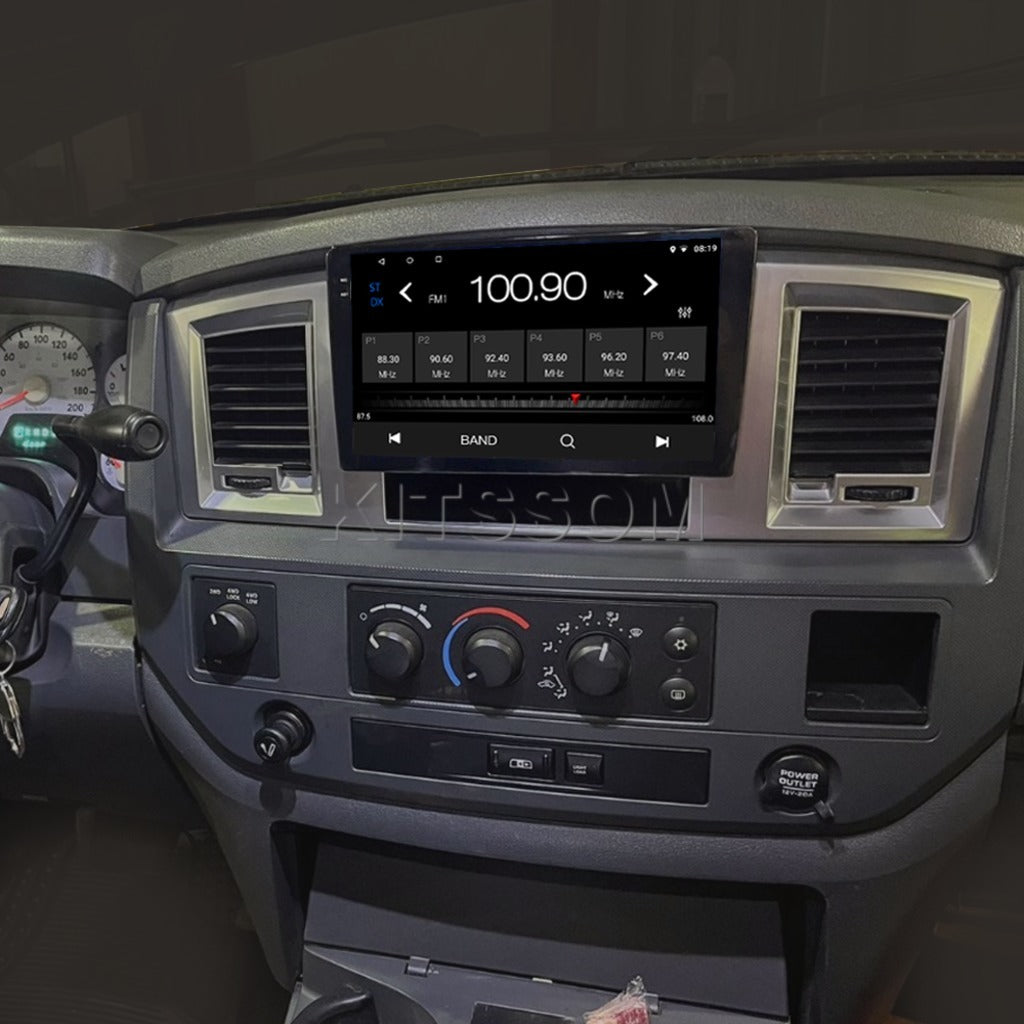 Multimídia Dodge RAM 2007 2008 2009 2010 2011 2012 V2 Carplay 9"-V2 CAR AUDIO-Kitssom