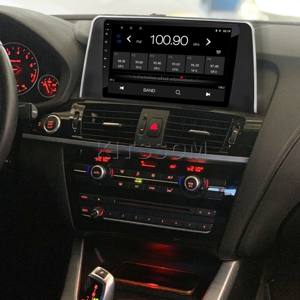 Multimidia BMW X3 X4 2013 2014 2015 2016 2017 2018 V2 Carplay 9"-V2 CAR AUDIO-Kitssom