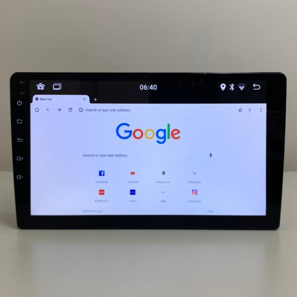 Multimídia automotiva com espelhamento e conexão rápida – 9".
