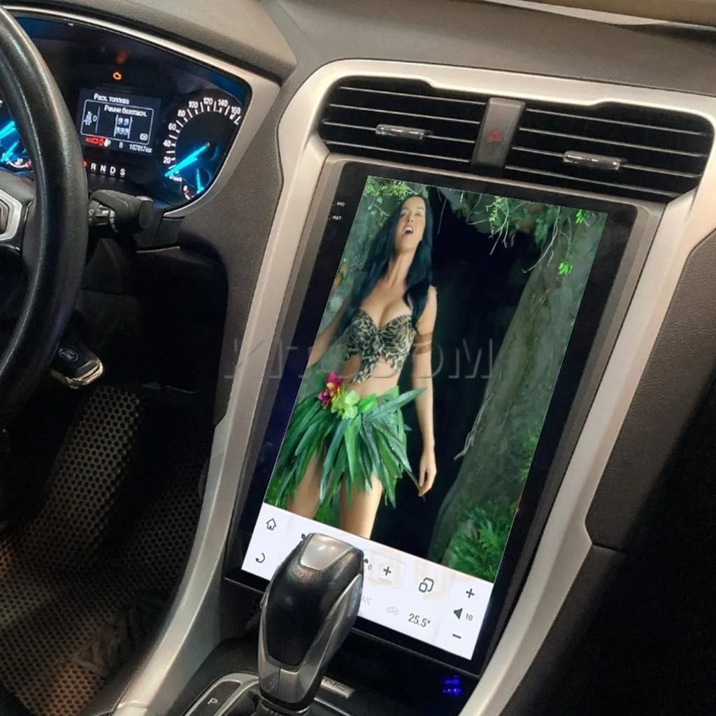 Multimídia Ford Fusion 2013 2014 2015 2016 2017 V2 Tesla 13.6"