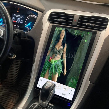 Multimídia Ford Fusion 2013 2014 2015 2016 2017 V2 Tesla 13.6"