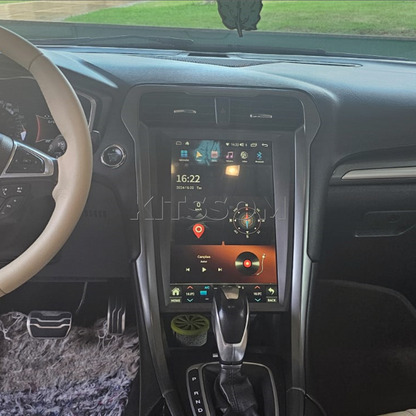 Multimídia Ford Fusion 2012 2013 2014 2015 2016 V2 Tesla 12.1"