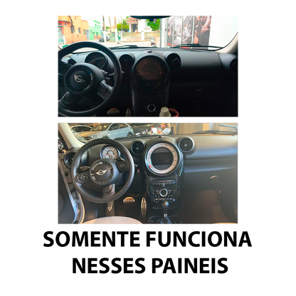 Multimídia Mini Cooper R60 2013 2014 2015 2016 V2 OEM 9" 2010 2011 2012