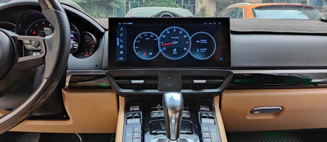 Multimídia Porsche Cayenne 2012 13 14 15 16 17 18 V2 12"