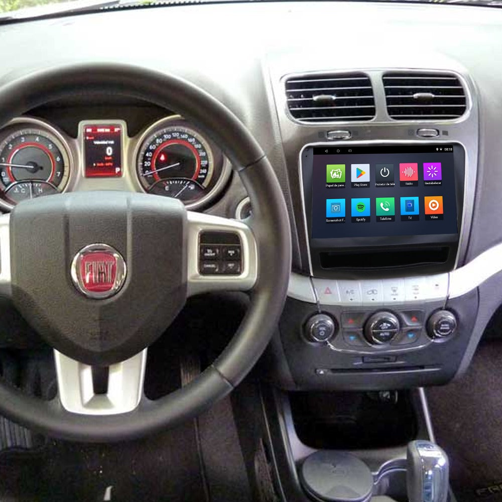 Multimídia Dodge Journey 2013 2014 2015 2016 2017 V2 Carplay 9" 2011 2012
