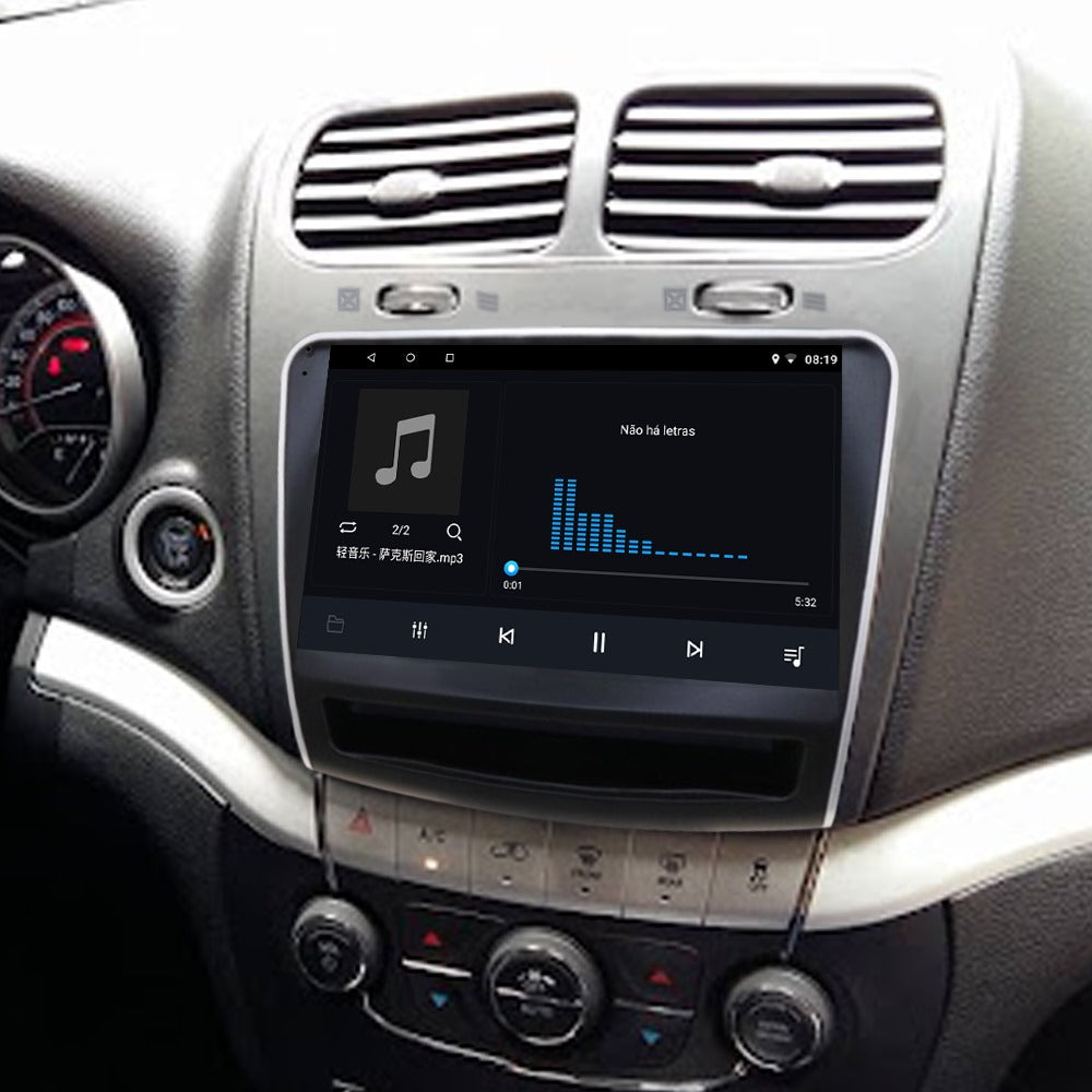 Multimídia Dodge Journey 2013 2014 2015 2016 2017 V2 Carplay 9" 2011 2012
