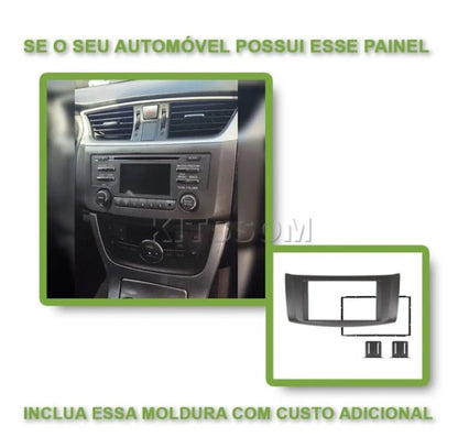 Multimídia Nissan Sentra 2015 2016 2017 2018 2019 V2 Octa 4G 7" 2011 2012 2013 2014