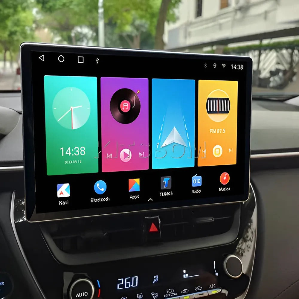 Multimídia Toyota Corolla Cross 2022 2023 2024 2025 2026 V2 Tesla 13"