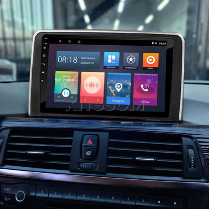 Multimidia BMW Serie 3 F30 320 321 316 318 330 2011 2012 2013 2014 2015 2016 V2 Carplay 9"-V2 CAR AUDIO-Kitssom