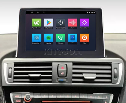 Multimidia BMW Serie 1-2 F20 F21 114i 116i 118i 120i 125i M135i 2011 2012 2013 2014 2015 2016 V2 Carplay 9"-V2 CAR AUDIO-Kitssom