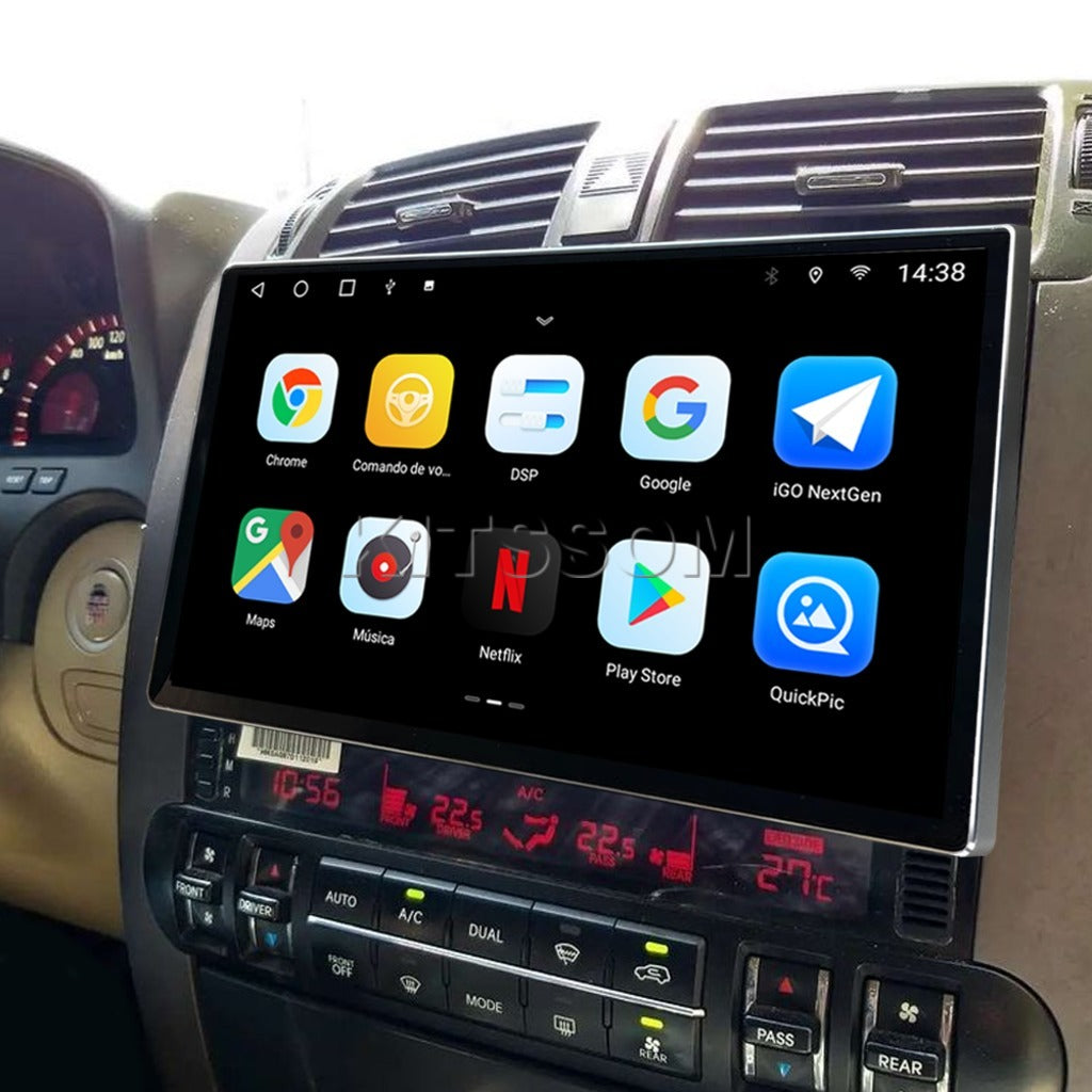 Multimídia Kia Mohave 2008 2009 2010 2011 2012 2013 2014 2015 2016 V2 Tesla 13"