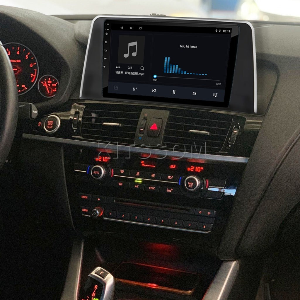 Multimidia BMW X3 X4 2013 2014 2015 2016 2017 2018 V2 Carplay 9"-V2 CAR AUDIO-Kitssom