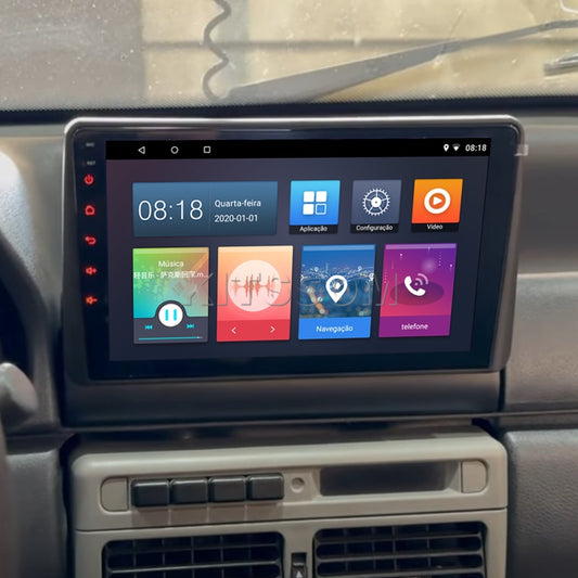 Multimidia Uno e Fiorino V2 Carplay 9"