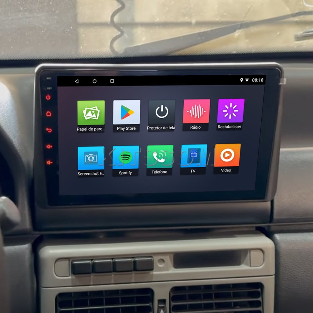 Multimidia Uno e Fiorino V2 Carplay 9"-V2 CAR AUDIO-Kitssom