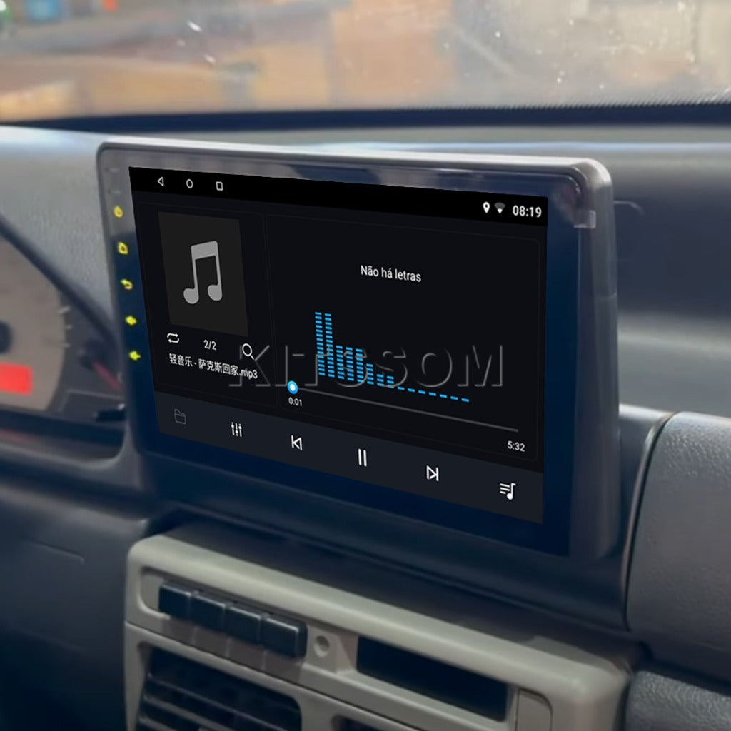 Multimidia Uno e Fiorino V2 Carplay 9"-V2 CAR AUDIO-Kitssom