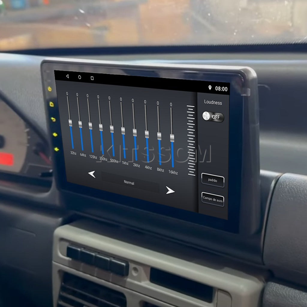 Multimidia Uno e Fiorino V2 Carplay 9"-V2 CAR AUDIO-Kitssom