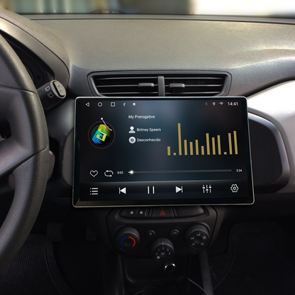 Multimídia Onix Prisma 2015 2016 2017 2018 2019 V2 Tesla 13" 2012 2013 2014