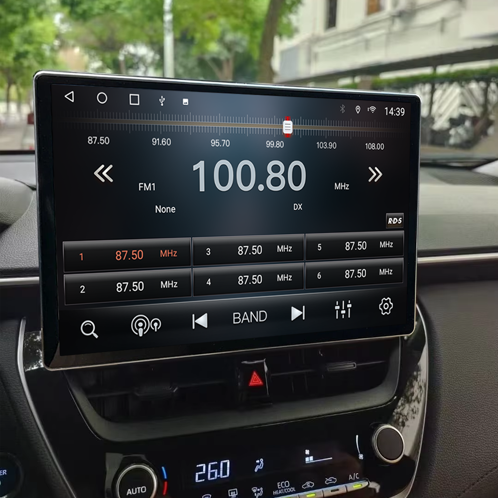 Multimídia Toyota Corolla 2022 2023 2024 2025 2026 V2 Tesla 13"