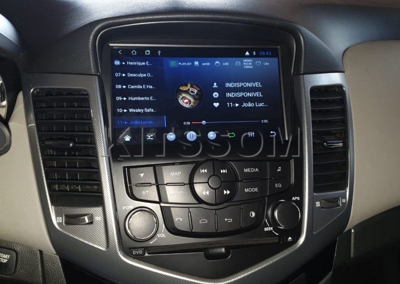 Multimídia Cruze LT e LTZ 2012 2013 2014 2015 2016 S300+ CarPlay-S300+-Kitssom