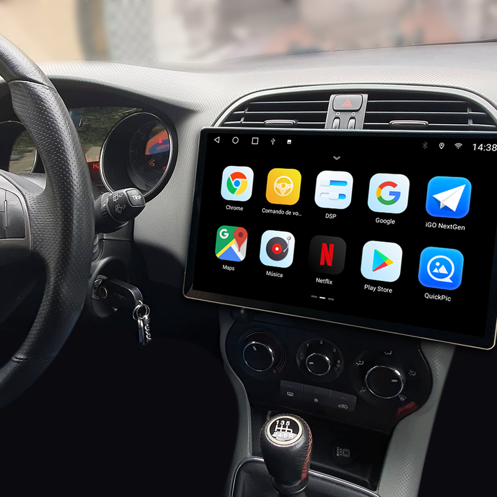 Multimídia Fiat Bravo 2011 2012 2013 2014 2015 V2 Tesla 13"