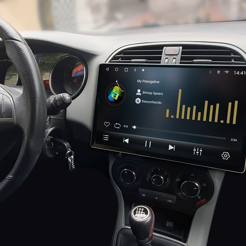Multimídia Fiat Bravo 2011 2012 2013 2014 2015 V2 Tesla 13"
