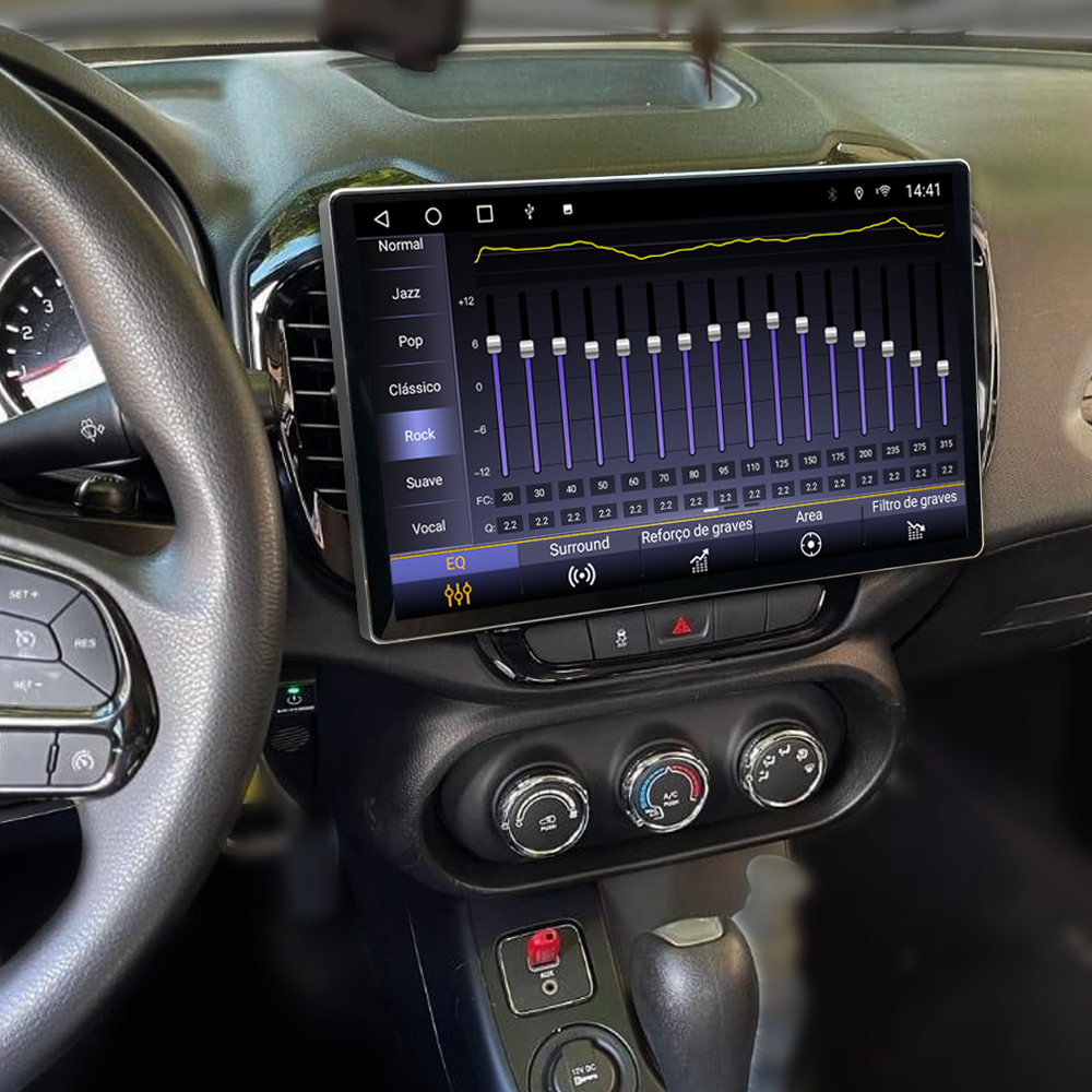 Multimídia Fiat Toro 2018 2019 2020 2021 2022 2023 V2 Tesla 13" 2015 2016 2017