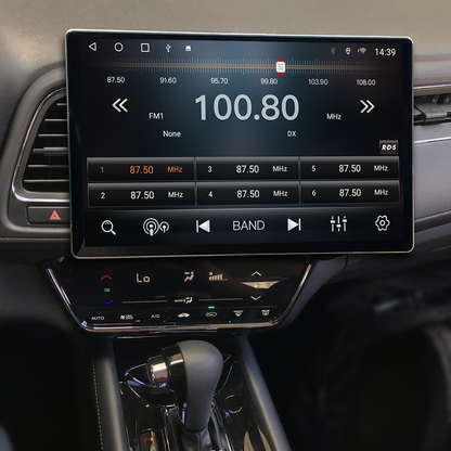 Multimídia Honda HRV 2016 2017 2018 2019 2020 2021 V2 Tesla 13" 2014 2015