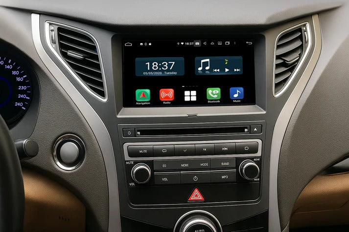 Multimídia Hyundai Azera 2015 2016 2017 2018 2019 OEM 4G 8"