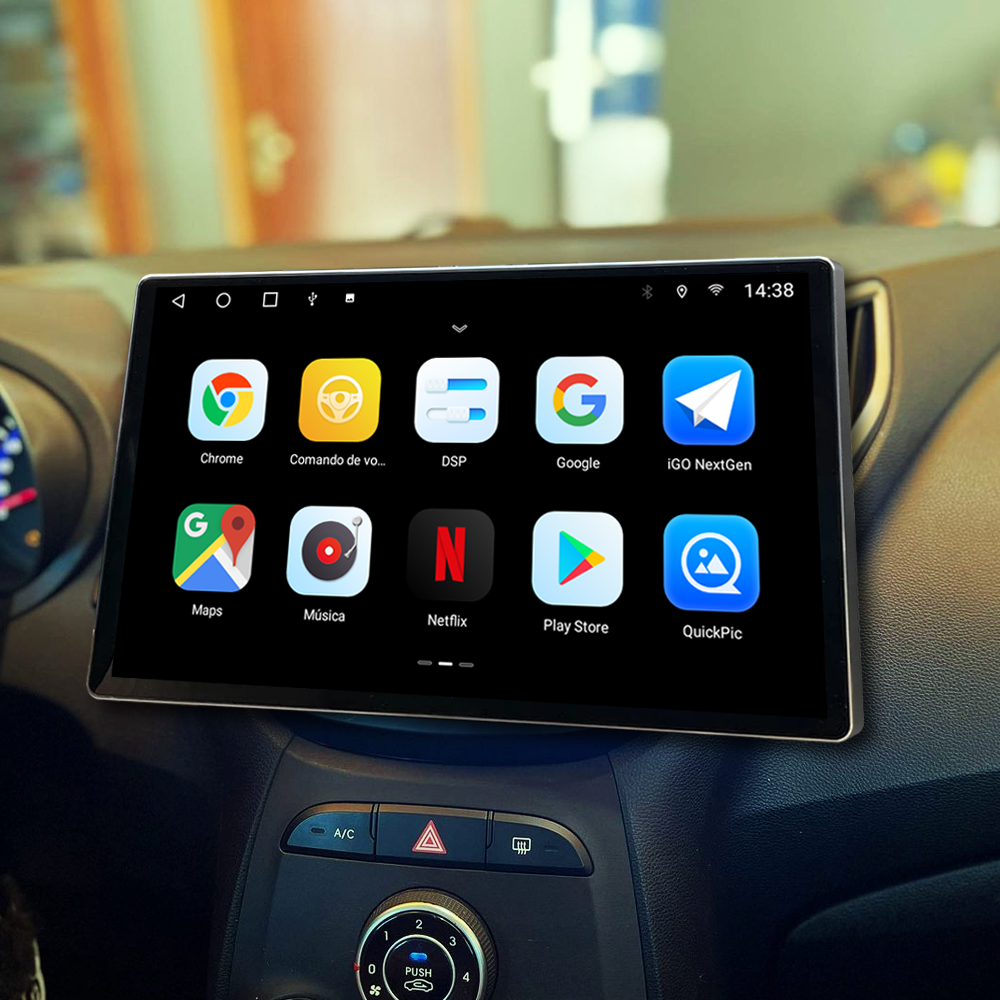 Multimídia HB20 2013 2014 2015 2016 2017 2018 2019 V2 Tesla 13" 2012