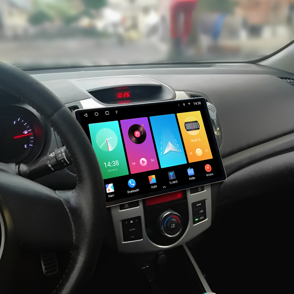 Multimídia Kia Cerato 2009 2010 2011 2012 AC DIG V2 Tesla 13"