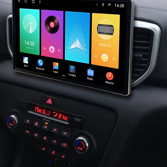 Multimídia Kia Sportage 2019 2020 2021 V2 Tesla 13"