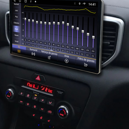 Multimídia Kia Sportage 2019 2020 2021 V2 Tesla 13"