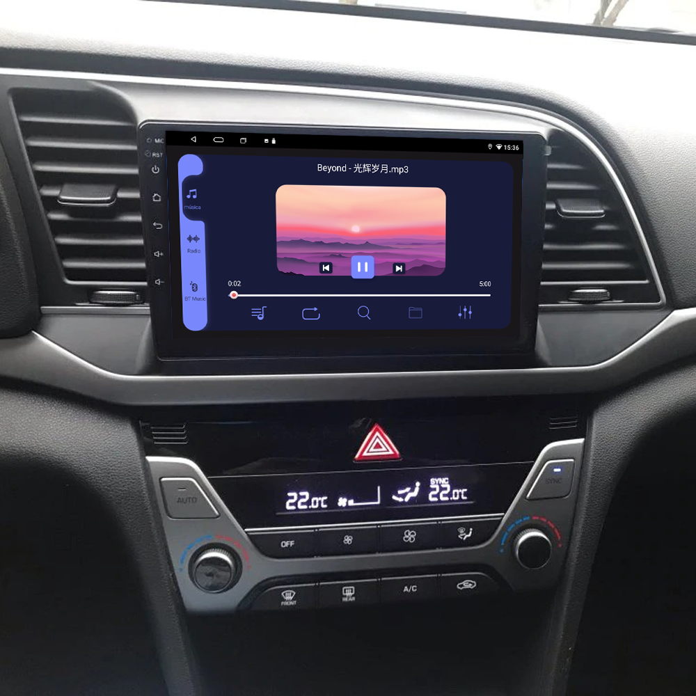 Multimídia Elantra 2017 2018 2019 2020 V2 Octa 4G 9"