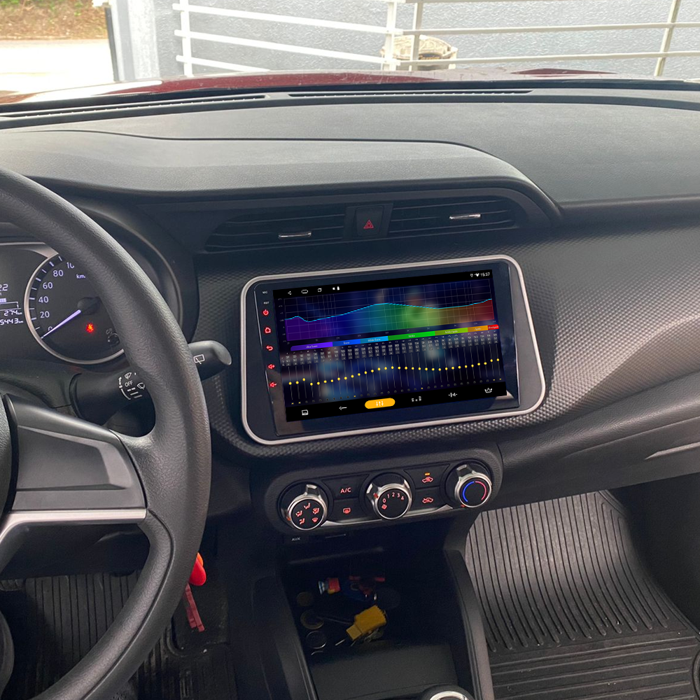 Multimídia Kicks 2018 2019 2020 2021 2022 2023 V2 Octa 4G 9" 2015 2016 2017