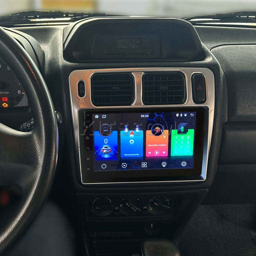 Multimídia Pajero TR4 2011 2012 2013 2014 2015 V2 Carplay 7" 2009 2010-V2 CAR AUDIO-Kitssom