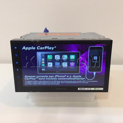 Multimídia Universal Pioneer DMH-Z5380TV Carplay Android Auto TV 7"-Pioneer-Kitssom