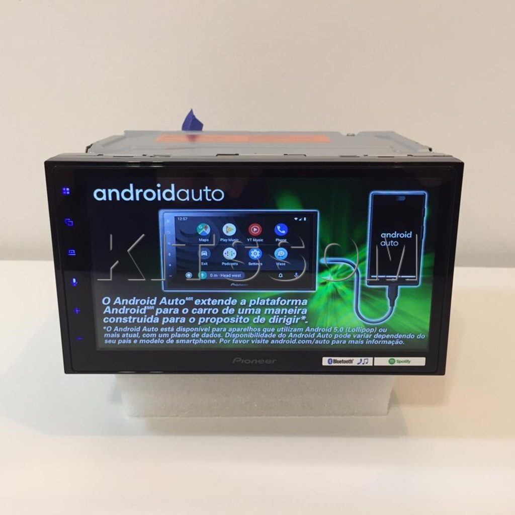 Multimídia Universal Pioneer DMH-Z5380TV Carplay Android Auto TV 7"-Pioneer-Kitssom