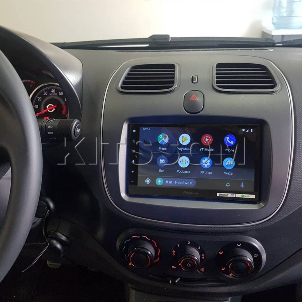 Multimídia Pioneer Grand Siena 2016 2017 2018 2019 2020 Carplay Android Auto TV 7" 2013 2014 2015