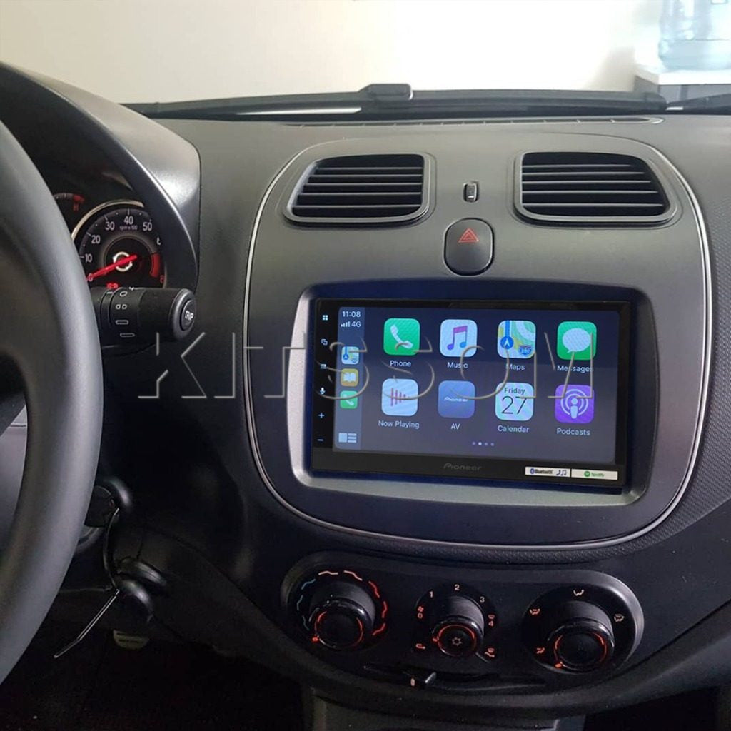 Multimídia Pioneer Grand Siena 2016 2017 2018 2019 2020 Carplay Android Auto TV 7" 2013 2014 2015
