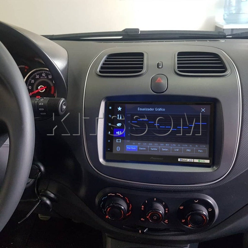 Multimídia Pioneer Grand Siena 2016 2017 2018 2019 2020 Carplay Android Auto TV 7" 2013 2014 2015