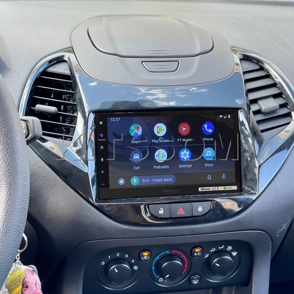 Multimídia Pioneer Ford Ka 2018 2019 2020 Carplay Android Auto TV 7"