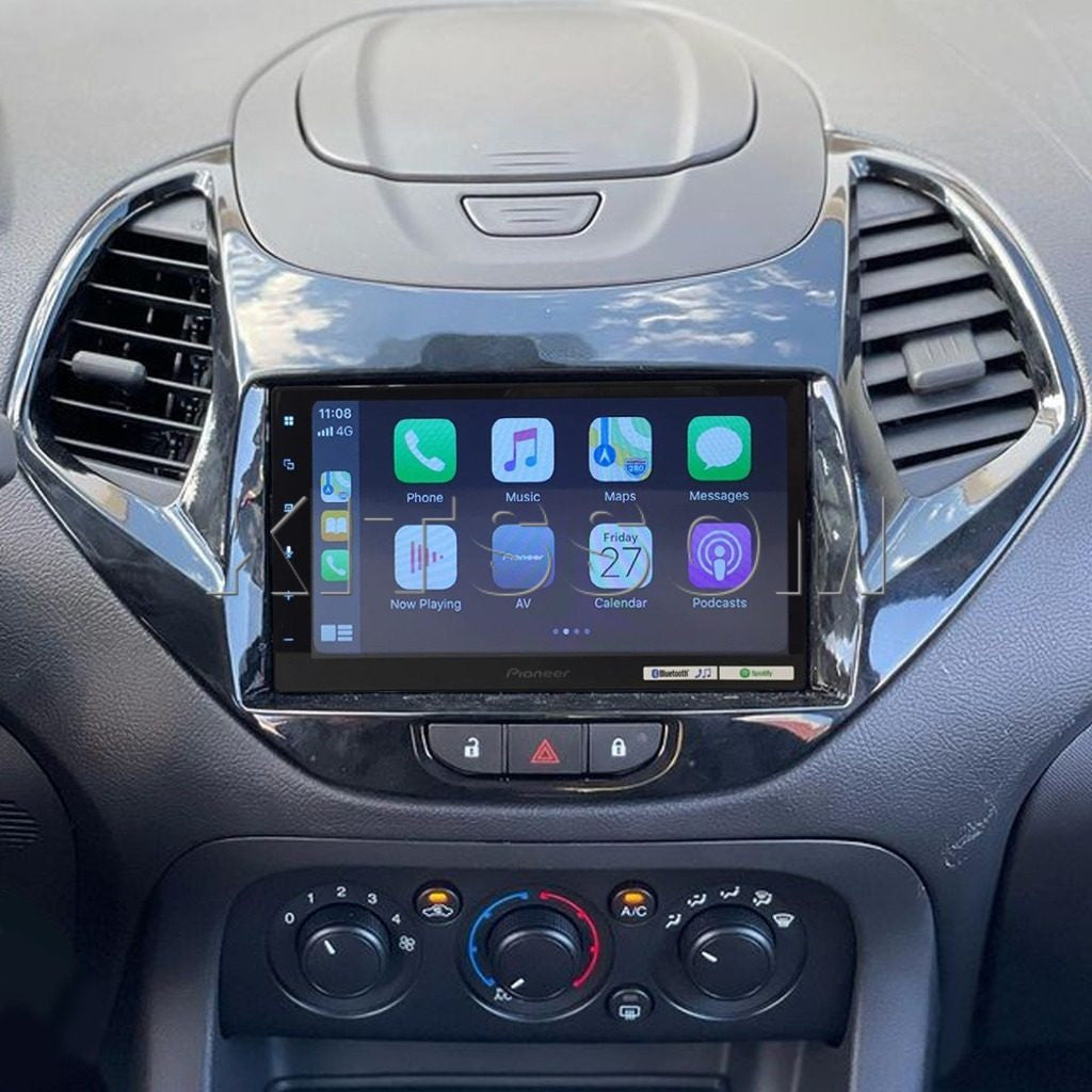 Multimídia Pioneer Ford Ka 2018 2019 2020 Carplay Android Auto TV 7"