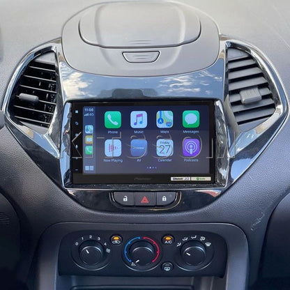 Multimídia Pioneer Ford Ka 2018 2019 2020 Carplay Android Auto TV 7"