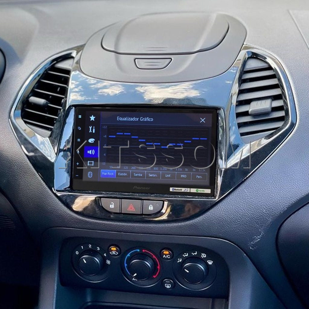 Multimídia Pioneer Ford Ka 2018 2019 2020 Carplay Android Auto TV 7"